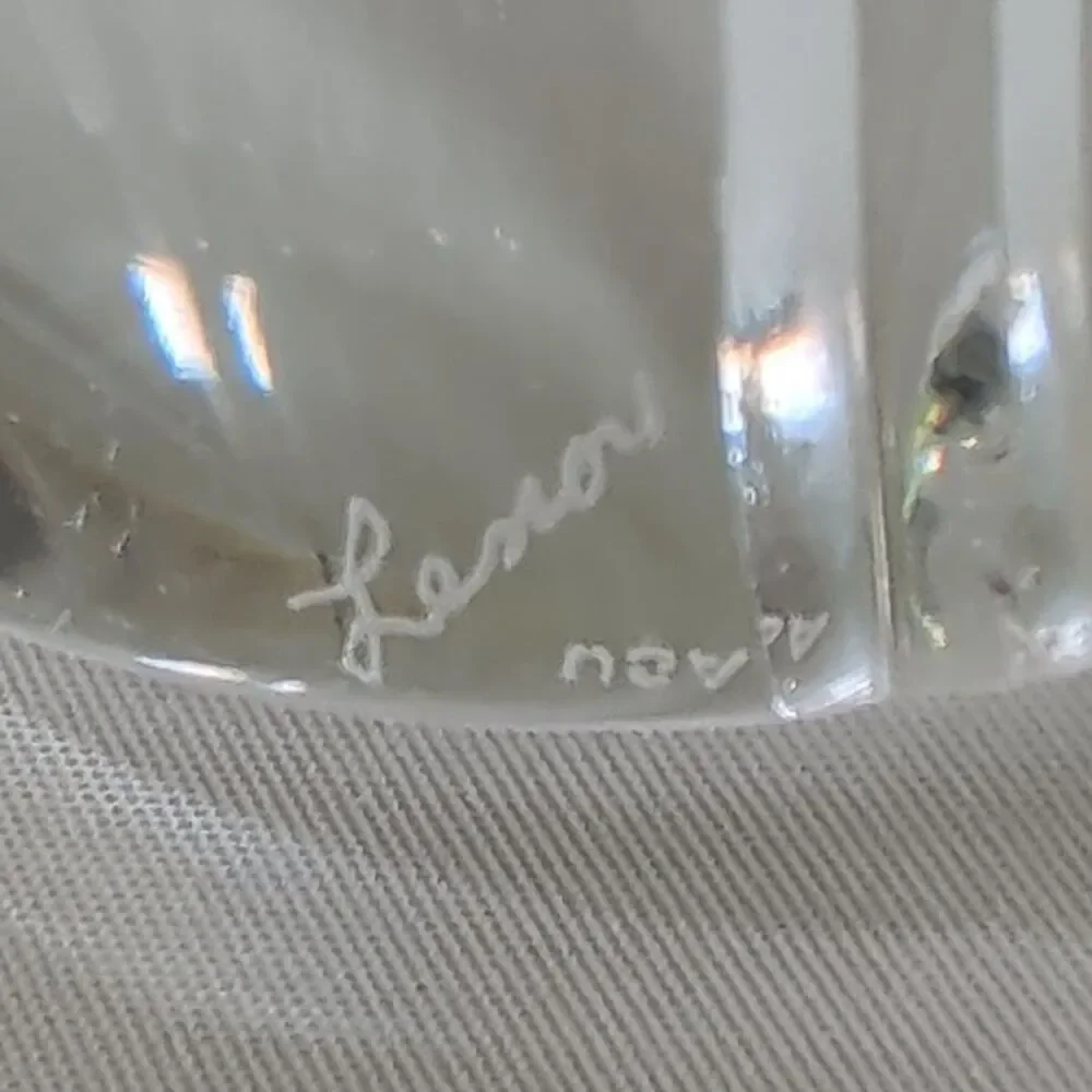 Pair Lenox Rhapsody Crystal 6